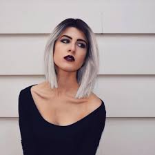 Tiara Jackle On Instagram You Are A White Light Stepping Out Of The Dark You Are A White Ligh Platinum Blonde Hair Short Ombre Hair Dark Roots Blonde Hair