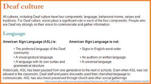 Deaf Hard Of Hearing Deaf Culture Fact Sheet Deaf Culture Deaf Culture Facts Learn Sign Language