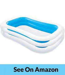 Intex Swim Center Family Inflatable Pool Rectangular In 2020 Inflatable Pool Portable Pools Family Inflatable Pool