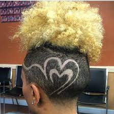Heart Design Short Hair Designs Shaved Hair Designs Shaved Side Hairstyles