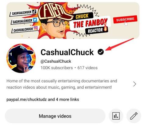 Got my YouTube verification badge. Boy, it looks good! Hahaha feeling  artista 😅😅