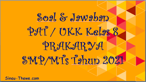 We did not find results for: Soal Jawaban Pat Ukk Prakarya Kelas 8 Smp Mts 2021 Sinau Thewe Com