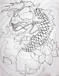 Dragon Koi By Skelos On Deviantart Koi Dragon Tattoo Dragon Koi Fish Koi Dragon