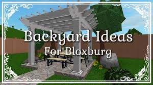 4 cute yard ideas✰ ⋆ ⋆put speed to 0.25 to make it easy to follow:) ⋆ ⋆ ✰hope you like these ideas follow me on instagram. Bloxburg Ideas For Your Backyard Youtube