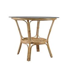 Home Bazar 96 X 96cm Natural Rattan Asahan Table Bunnings Warehouse Rattan Rattan Table Outdoor Tables
