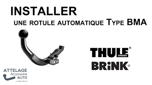 Des sangles supplémentaires sont fournies pour maintenir fermement et sécuriser les vélos sur… Installer Une Rotule Automatique Type Bma Thule Brink Youtube