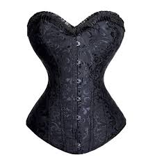 Black And White Floral Corset Pin On My Style