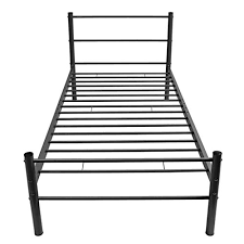 Flieks metallbett, einzelbett tagesbett 90x200 cm. Metallbett 90x200 Schwarz Bettgestell Design Bett Schlafzimmer Metall Elipesa Com