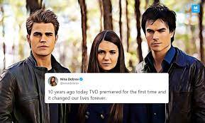 Thank you for being part of our circle xoxo welcome all new fans to our tvd family. 10 Years Of The Vampire Diaries Nina Dobrev S Throwback Tribute Is Making Us Miss Mystic Falls Entertainment