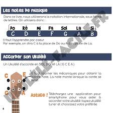 Chapitres commencer le ukulélé en apprenant les bases apprendre les différents rythmes du ukulélé Livre Pour Apprendre Le Ukulele
