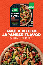 Shiitake Chicken Take A Bit Of Japanese Flavor Healthy Frozen Meals Frozen Meals Healthy Recipes