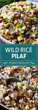 Wild Rice Pilaf Recipe Thanksgiving Side Dish Rice Pilaf Rice Apple Cranberry Fall Glute Wild Rice Recipes Wild Rice Recipes Side Dishes Pilaf Recipes