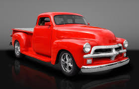 Image result for Red 1954 Truck