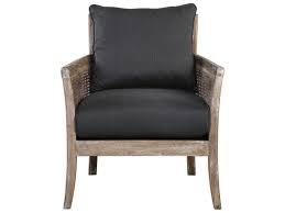 A mid century wingback chair pairs great with. Uttermost Encore Dark Gray Accent Chair Ut23366