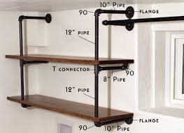 This diy plumbing pipe table is my new favorite thing ever! Diy Industrial Pipe Shelving Chris Loves Julia