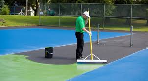 Chances are you have played on one of our surfaces at a private club, public facility or someone's home. Find Tennis Court Contractors Near Me Tennis Court Resurfacing Repair