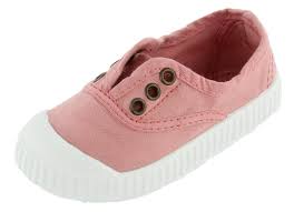 Victoria Girl S Inglesa Slip On Canvas Sneakers Nude Just Shoes For Kids
