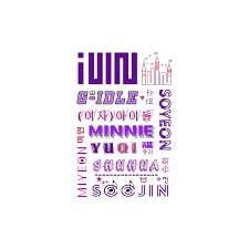 The group consists of 6 members: G Idle Texture Collage Design In 2021 Collage Design Collage Lettering
