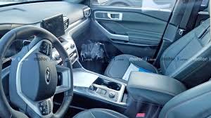 The 2021 ford explorer interior gives a whole new meaning to the word roomy, thanks to its three rows of seating and massive cargo area. Ford Explorer Timberline Spied With No Camouflage Exposed Interior Newsbinding