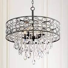 Alibaba.com offers 967 drum crystal pendant light products. Ellena 24 Wide 4 Light Black Crystal Pendant Light 9h542 Lamps Plus