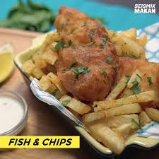 Reel fish & chips a family business established for over a decade now. Seismik Makan Cara Cara Buat Fish Chips Simple Je Facebook