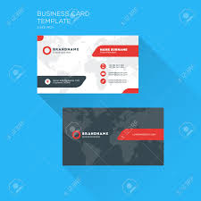 Make premium business cards with basic invite that can be personalized in minutes and offer unmatched print quality. Corporate Business Card Print Template Personal Visiting Card With Company Logo Clean Flat Design Vector Illustration Royalty Free Cliparts Vectors And Stock Illustration Image 52311335