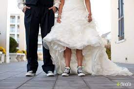 Converse This Is Going To Be Me On My Wedding Day If I Get Married Oh And They Will Be Neon Pink Wedding Converse Converse Wedding Shoes Wedding Sneakers
