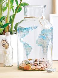 Diy Idee Spardose Fur Globetrotter Wunderweib Diy Inspiration Diy Geschenke Globe Trotter