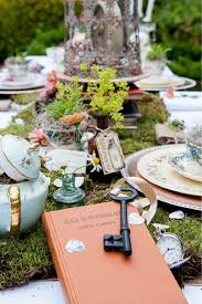 `very uncomfortable for the dormouse,' thought alice; Alice In Wonderland Table Decoration Ideas