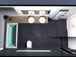 stijlvol strak en ruimtelijk door anton badkamer design badkamer badkamer plattegrond