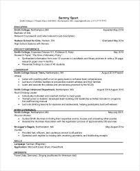 Get proven advice for writing better resumes and landing more job interviews. 10 Student Curriculum Vitae Template Sample Free Premium Templates