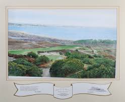 Bonhams : After Cyril Hallward: Troubles of Amateur Golfing Published in Illustrated London News 16 March 1889, showing six humorous golfing situations, in colour, framed and glazed, a Douglas West golfing print,