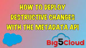 Salesforce Deploying Destructive Changes Via Metadata Api Youtube