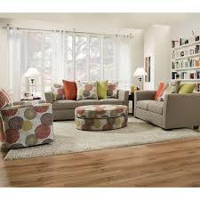 The Furniture Warehouse Simmons Sofa And Loveseat In Color Playground Light French Grey With Crysanthem Living Room Grey Grey Furniture Living Room Furniture