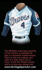 A graphic chronicle of the uniforms worn by the atlanta braves throughout multiple major league baseball seasons, beginning with the 2012 mlb season. Heritage Uniforms And Jerseys Nfl Mlb Nhl Nba Ncaa Us Colleges Atlanta Braves Uniform And Team History