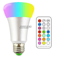 10pcs Led Color Changing Light Bulb With Remote Control 10w E26 Rgb Daylight White Led Bulbs Dimmable With Memory Ideal Light Led Bulbs Tubes Aliexpress