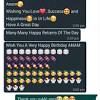 These are happy birthday wishes with ascii art in one line which can be shared on any social media. 1
