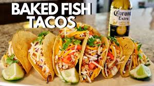 The best slow cooker creamy chicken tacos, burritos, quesadillas or nachos. Baked Fish Tacos Recipe Cinco De Mayo Food Youtube