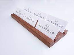 99 ($8.00/count) get it as soon as wed, jul 7. Wooden Multiple Business Card Holder 2 X 3 Card Slot Wood Paper Stand Wood Calendar Stand Jatoba Wood Woodstark