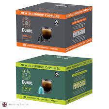 Automatic off mode after 9 mins. Dualit Nespresso Compatible Aluminium Capsules 120 Servings Costco Uk