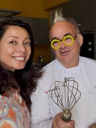 Cooking doesn't get more fun than this! ✨ A superb lesson with the  award-winning, ever-colorful and fabulous Chef Dominique Le Roux and his  welcoming wife Marie-jose Le Roux at Onigourmand their speciality