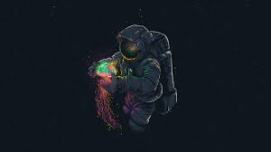 This hd wallpaper is about sci fi, astronaut, jellyfish, space, original wallpaper dimensions is 3840x2160px, file size is 405.9kb. Astronaut Jellyfish Space Digital Art 4k Wallpaper 107