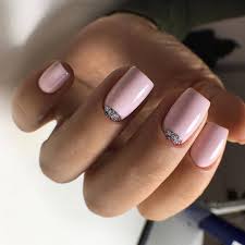 light color square acrylic nails designs