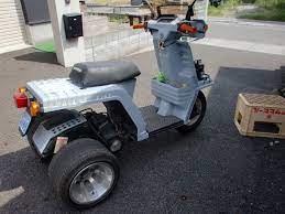 no 0390 ニックネーム yuta メーカー名 車種 年式 ホンダジャイロ改ミニカー アピールポイント 所さんの艦艇色にやられて製作した一台 バイブルは世田谷ベースだけに新鮮さは無いでしょうけど 越谷レイクタウンではかなり目立ってます 次 ジャイロ