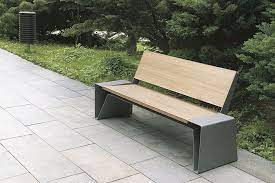 Learn more about outdoor metal benches outdoor metal benches are a classic addition to any outdoor space. S Bench Contemporary Outdoor Bench In Wood And Metal For Public Spaces With Backrest Radium Mm Street Furniture Contemporary Outdoor Benches Bench Designs