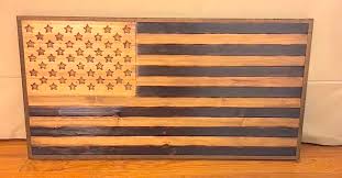 Use pipe or bar clamps (i used pipe clamps) to pull the edges of the two pieces together (to apply pressure to. He Spray Paints Stars Onto Plywood Hours Later A Stunning And Patriotic Home Addition Littlethings Com