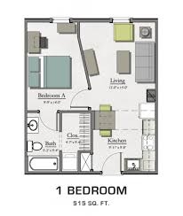Bedroom design for age s minima small studio apartments ideas. Student Housing In East Lansing Floor Plans For Msu Students
