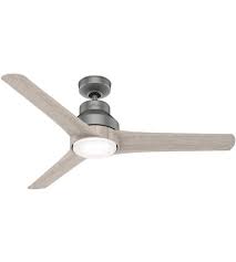 Replacing your ceiling fan light bulbs Hunter Fan 51326 Lakemont 52 Inch Matte Silver With Light Grey Oak Blades Outdoor Ceiling Fan