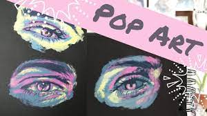 أسهل طريقة للمبتدئين لرسم البوب آرت easy way to draw pop art youtube