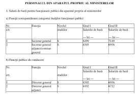 Oug Nr 43 2016 Noua Grila De Salarizare Pentru Personalul Platit Din Fonduri Publice
